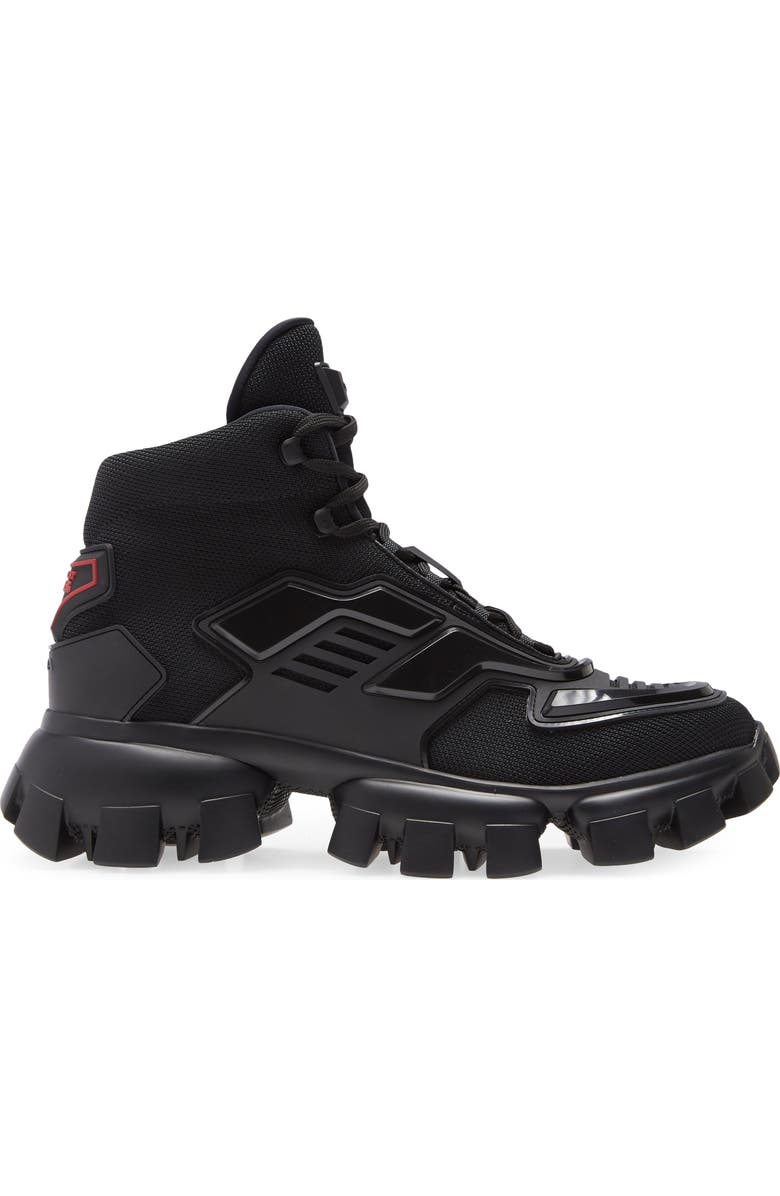 Prada Cloudbust Thunder High Top Sneaker, Alternate, color,