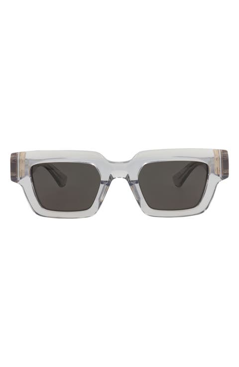 49mm Rectangular Sunglasses
