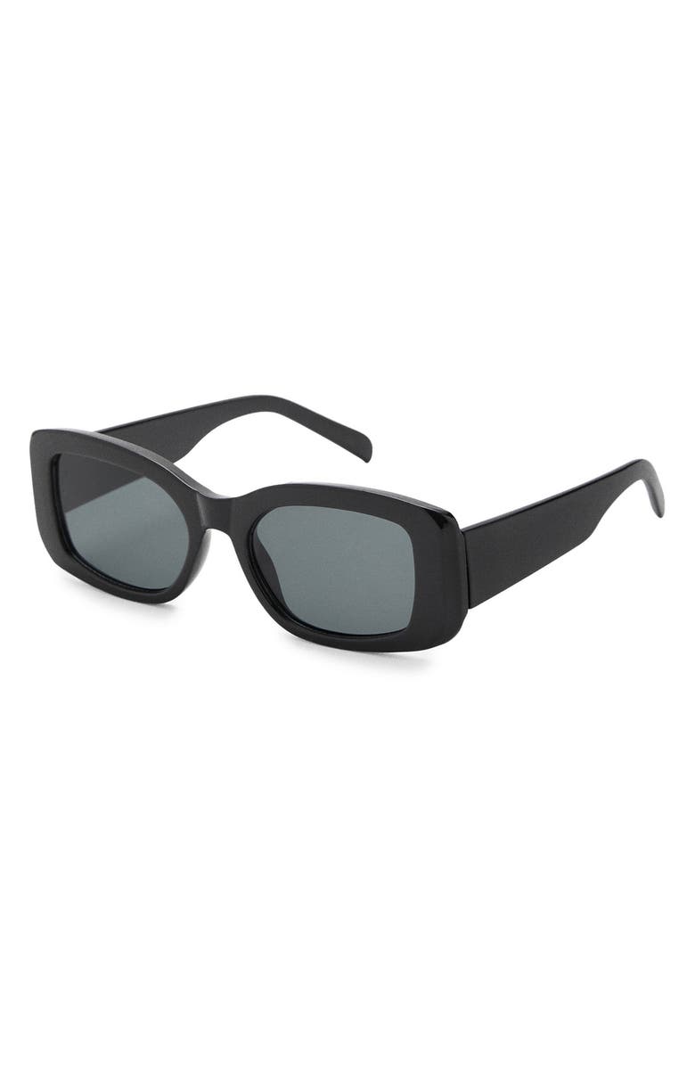 MANGO Square Sunglasses, Main, color, 