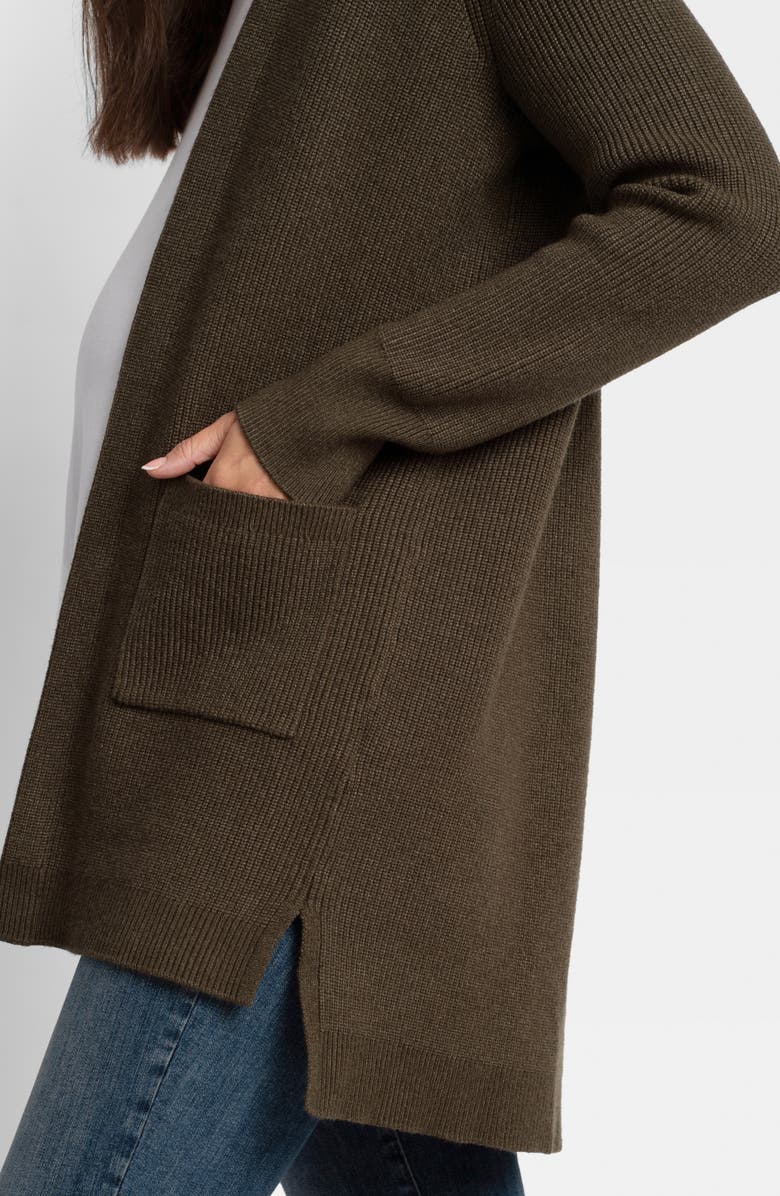 Seraphine Longline Maternity Cardigan, Alternate, color,