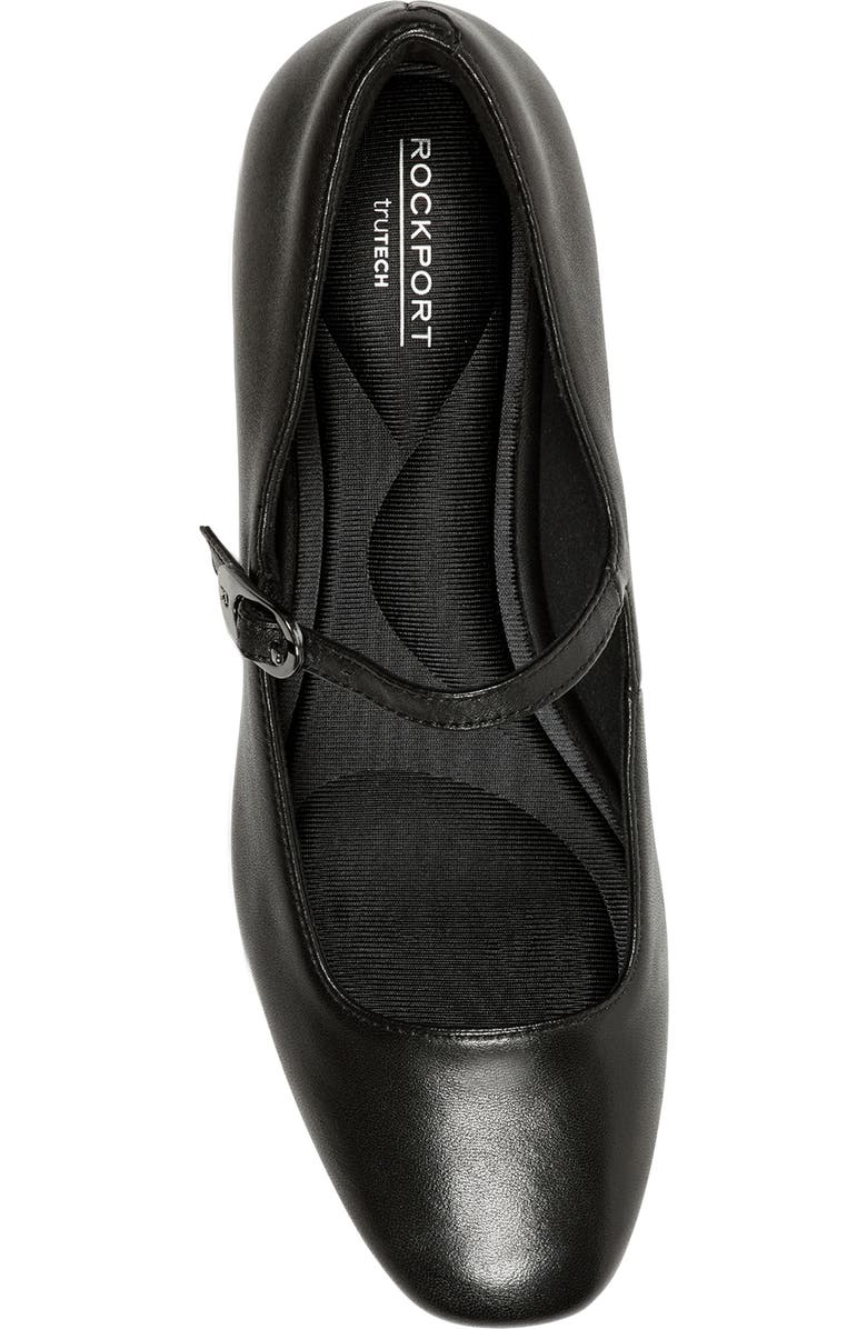 Rockport Niya Mary Jane Flat, Alternate, color, Black