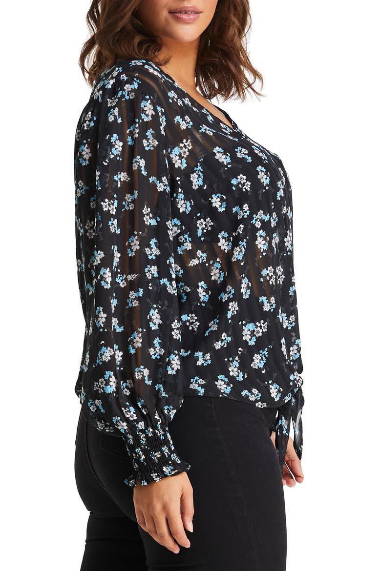 Forget Me Not Top, Alternate, color, PRINT