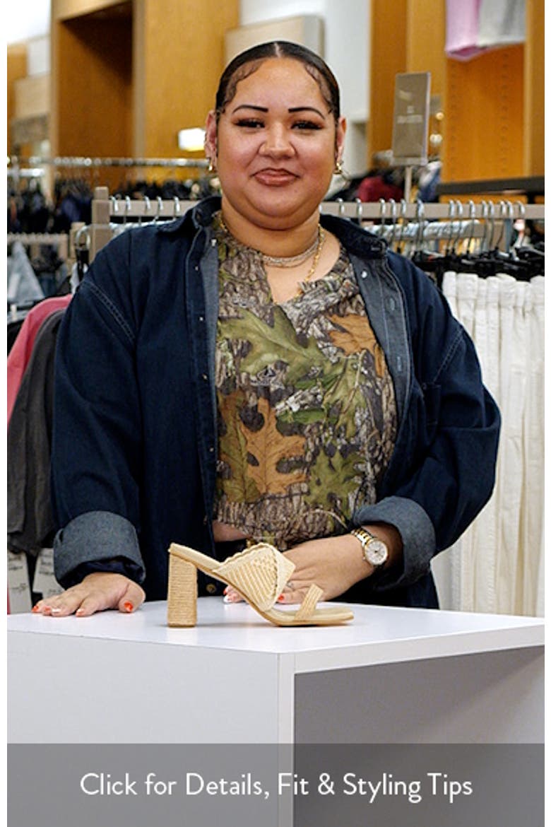 Rai Square Toe Sandal video