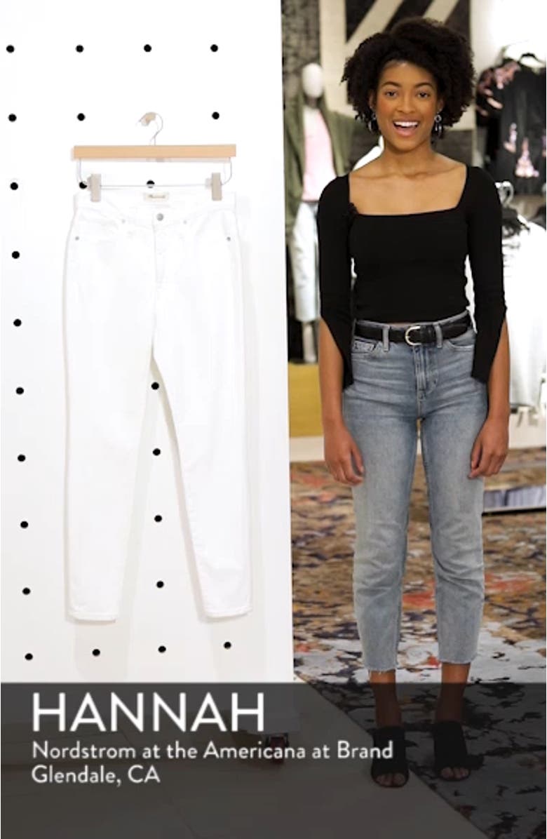 9-Inch High Waist Skinny Jeans, sales video thumbnail