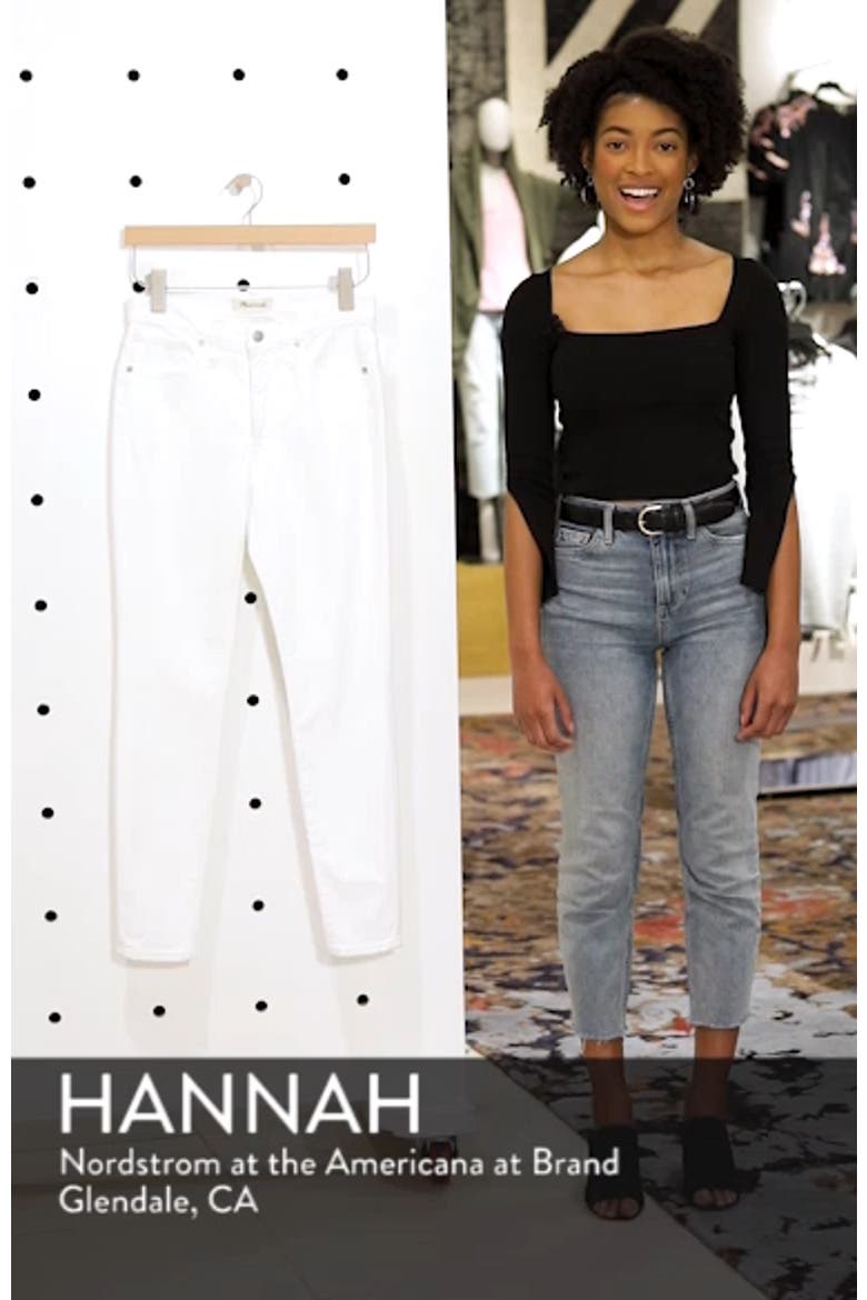 9-Inch High Waist Skinny Jeans video