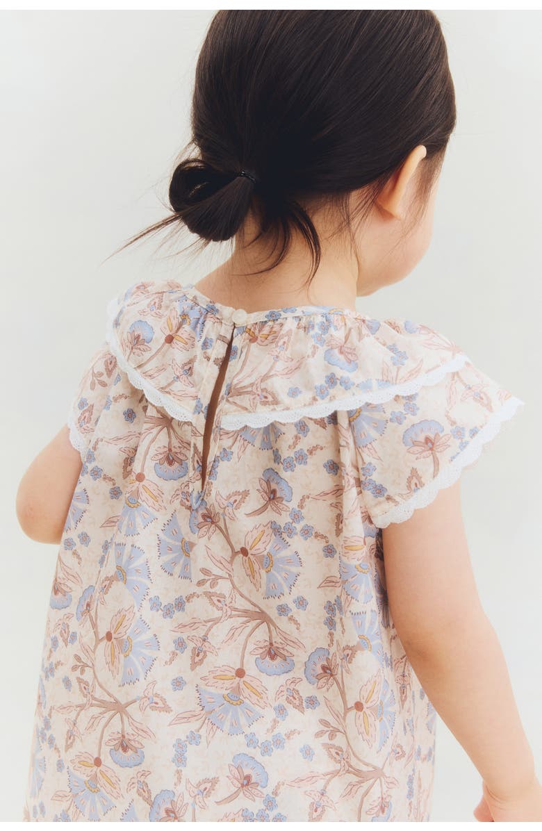 H&M 2-piece Cotton Set, Alternate, color, Light Beige/Floral