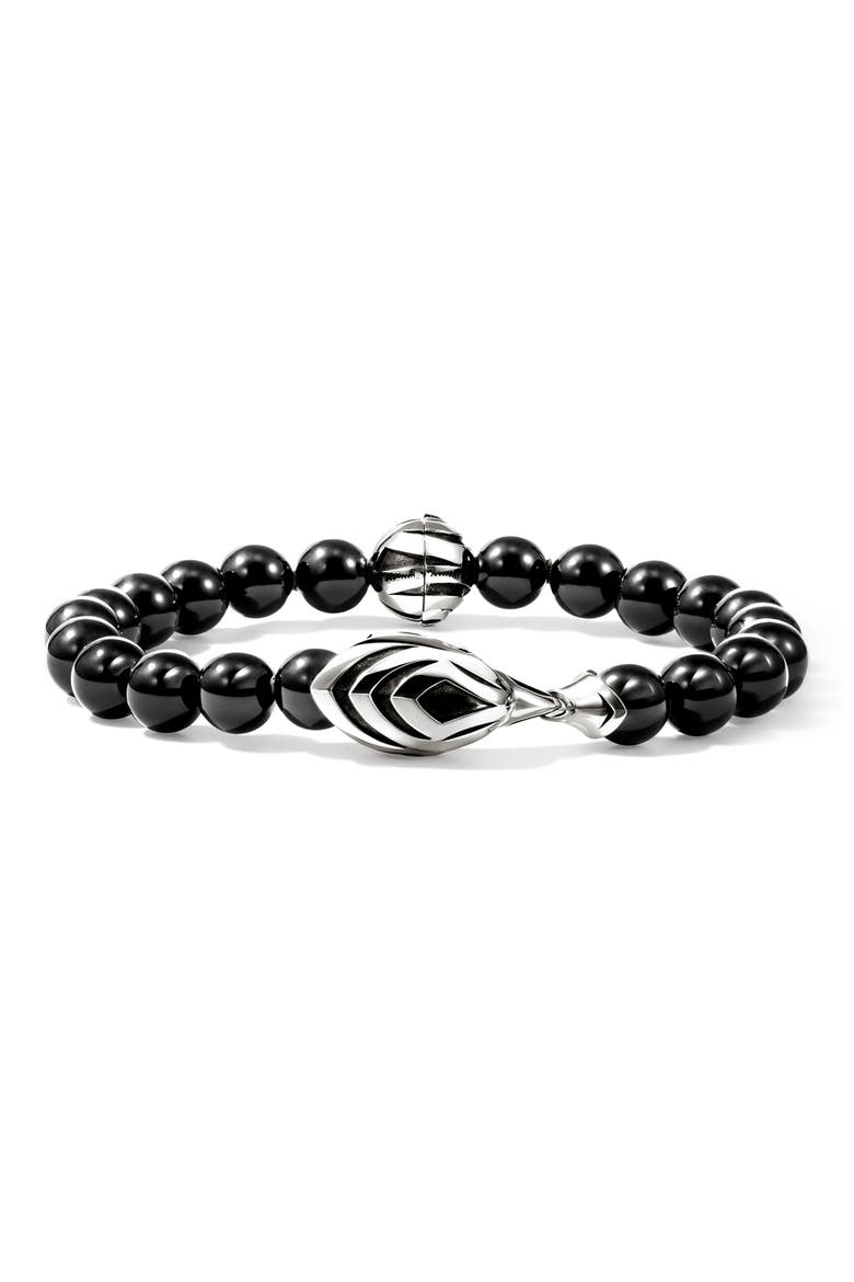 Legends Eagle Bracelet, Main, color, SILVER