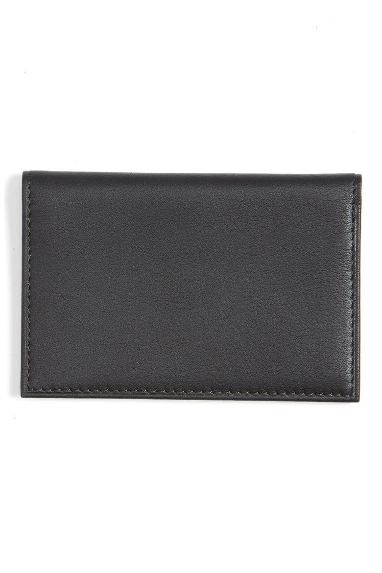 Calling Card Case, Main, color, BLACK