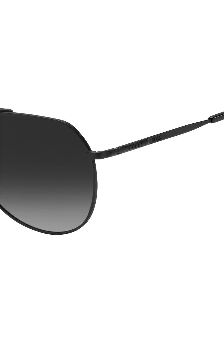 BOSS 61mm Aviator Sunglasses, Alternate, color, 