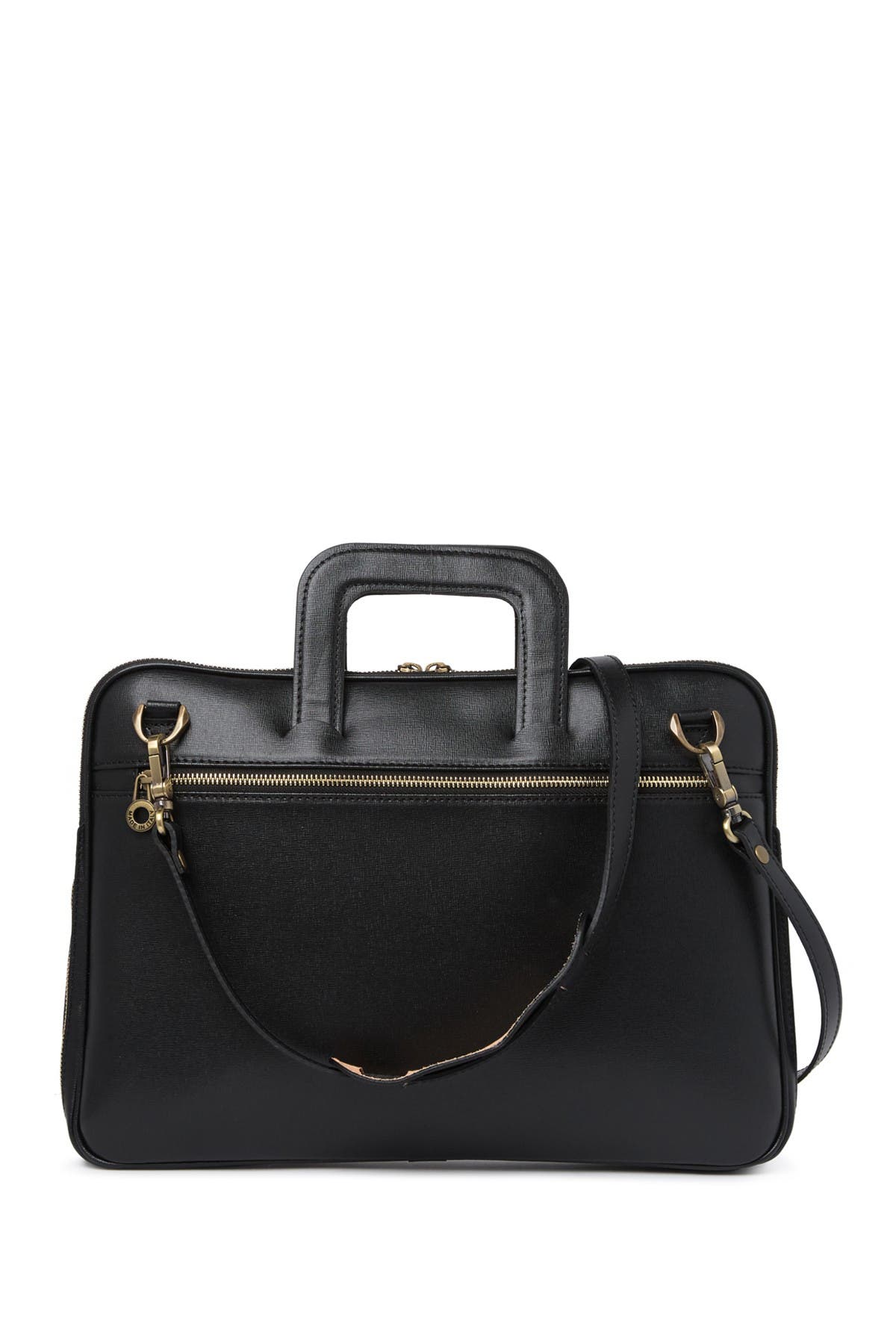 MAISON HERITAGE Leather Document Holder Briefcase, Alternate, color, 