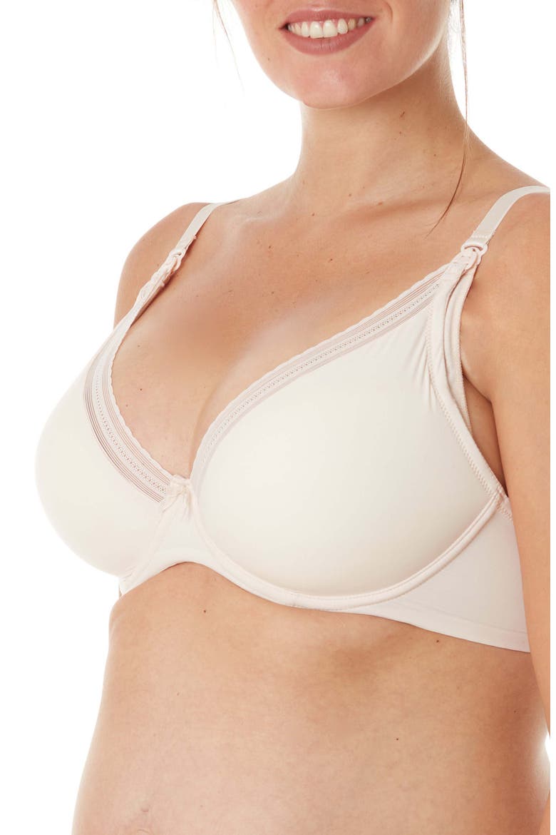 Maternity and nursing bra Milk, Main, color, BLUSH