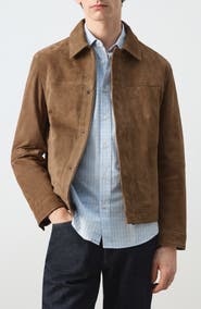 MANGO Suede Jacket