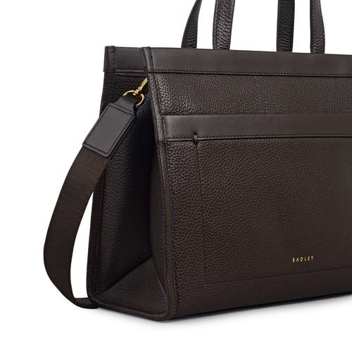 Radley Alba Place Small Ziptop Satchel Bag In Brown