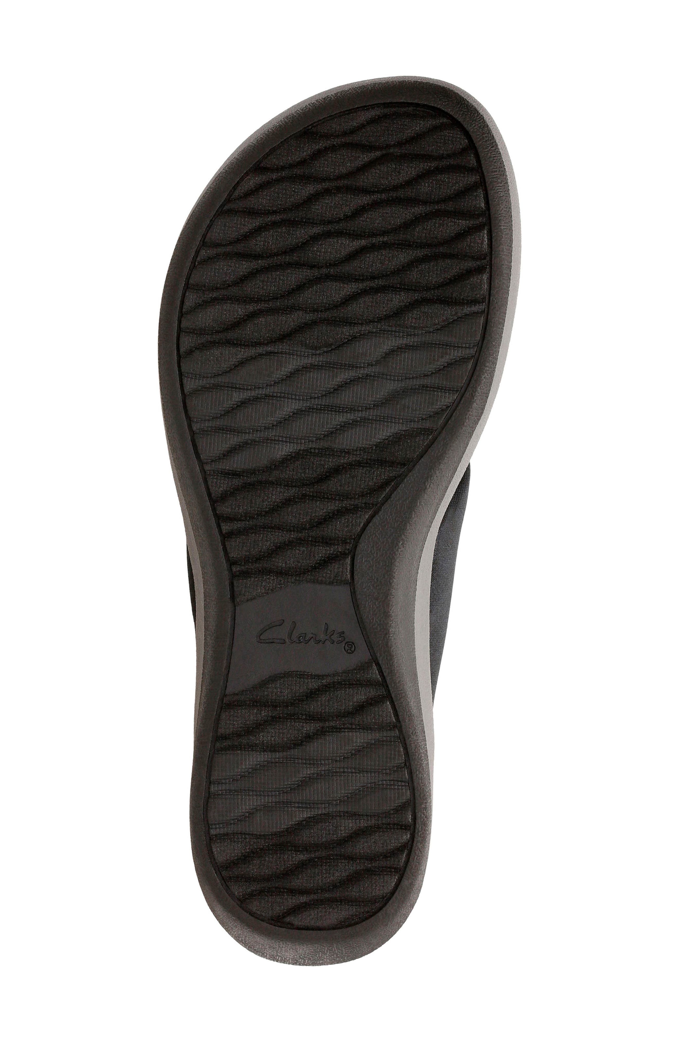 Arla Glison Flip Flop, Alternate, color, BLACK FABRIC