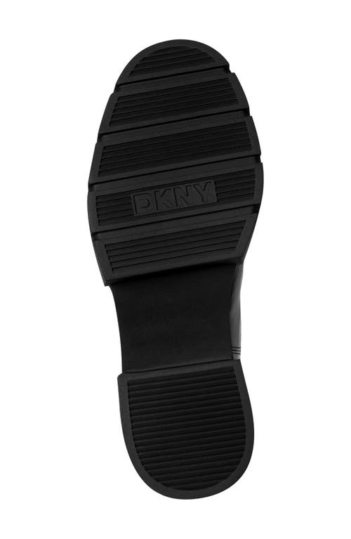 Dkny Tisbury Platform Chelsea Boot In Black