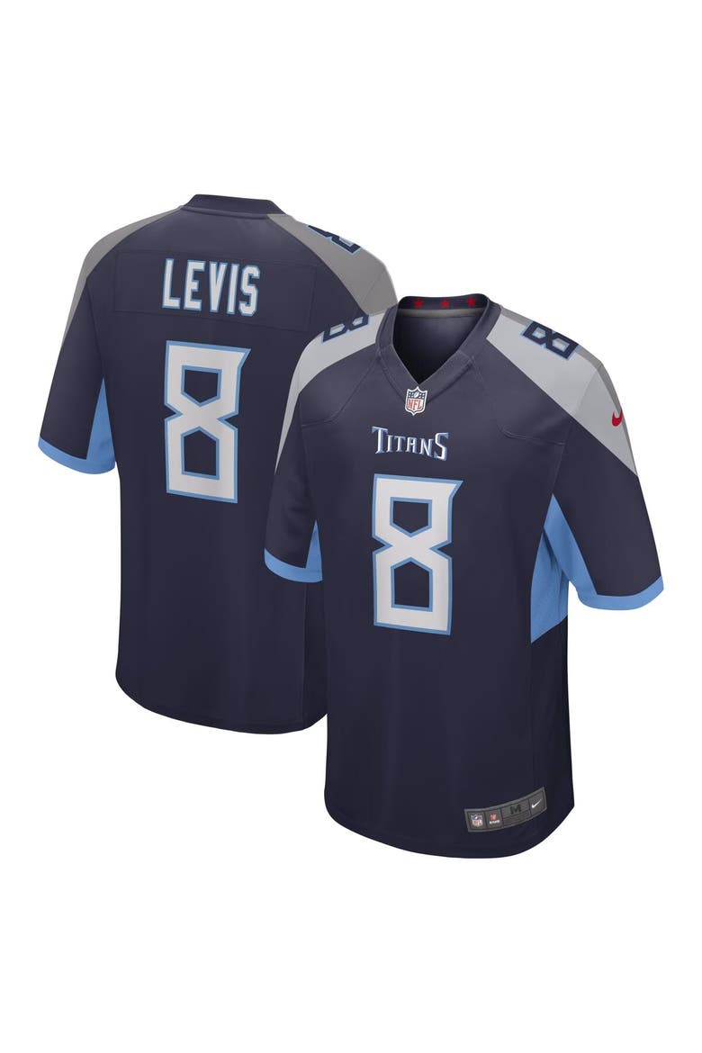 Youth Nike Will Levis Navy Tennessee Titans Game Jersey, Alternate, color, Navy