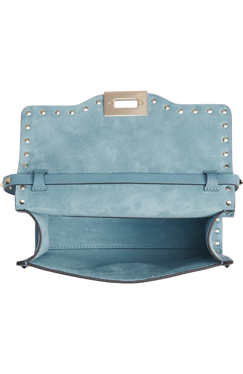 Valentino Garavani Medium Rockstud Leather Crossbody Bag, Alternate, color,