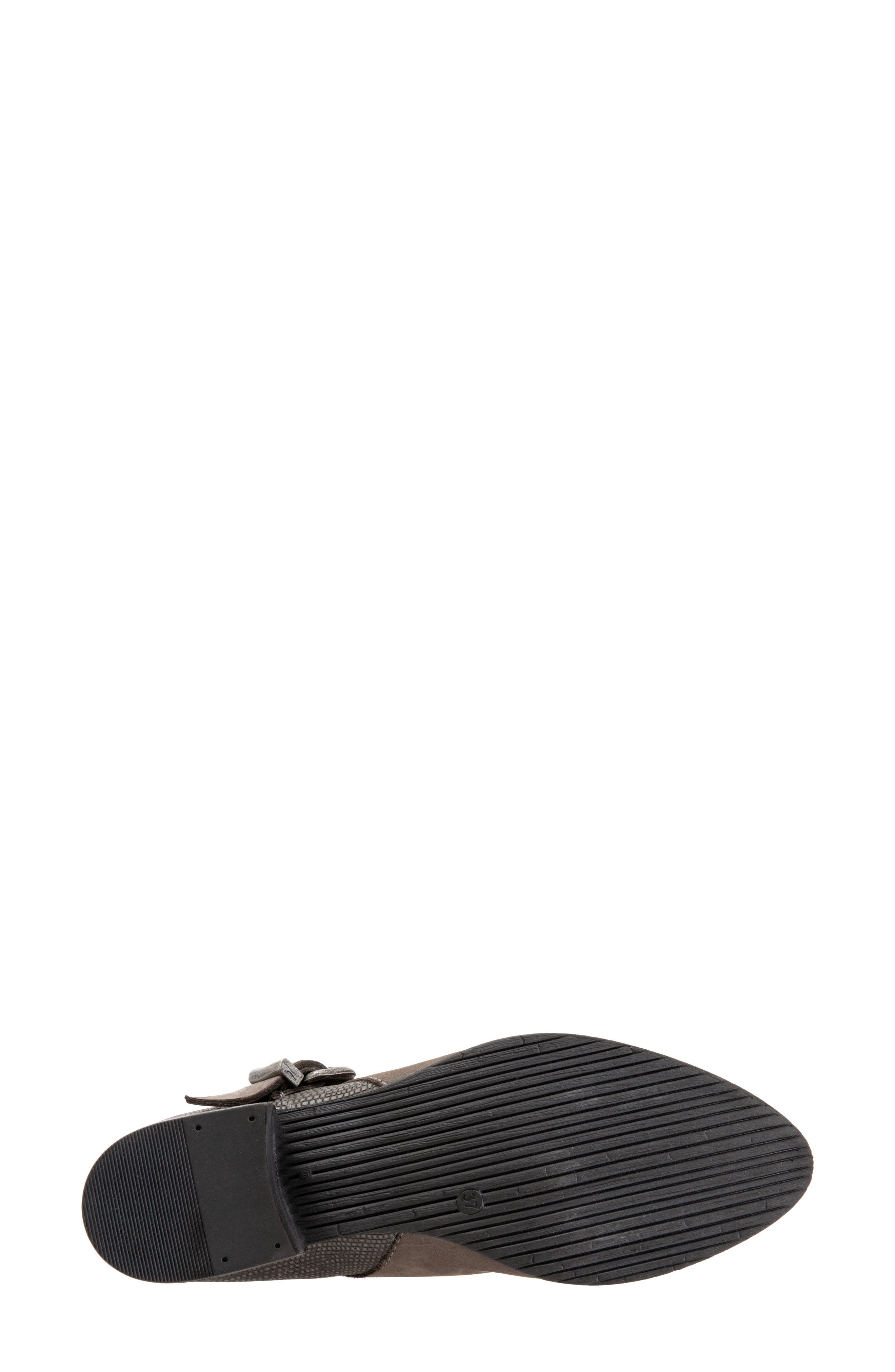 Maude Bootie, Alternate, color, GREY NUBUCK