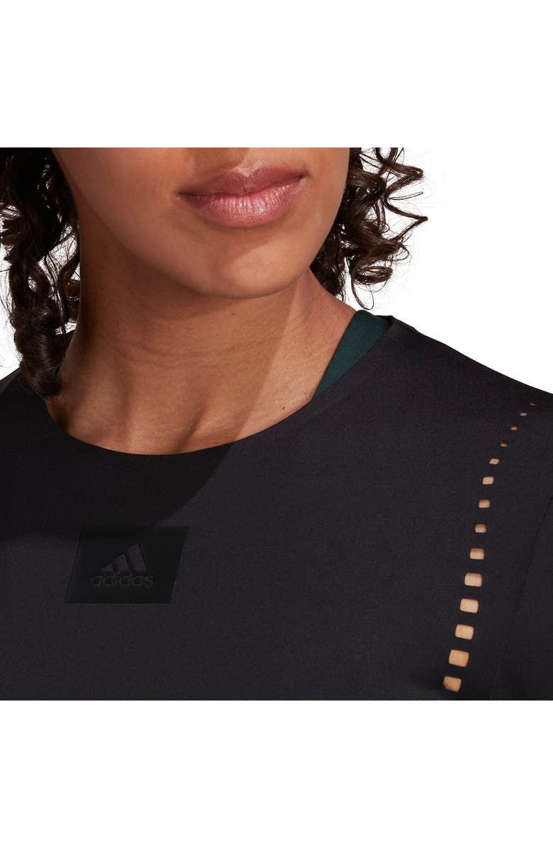 adidas Best of Adidas Long Sleeve Crop Top, Alternate, color,