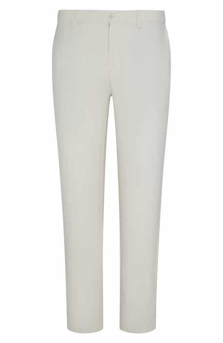 Onia Linen Blend Flat Front Pants
