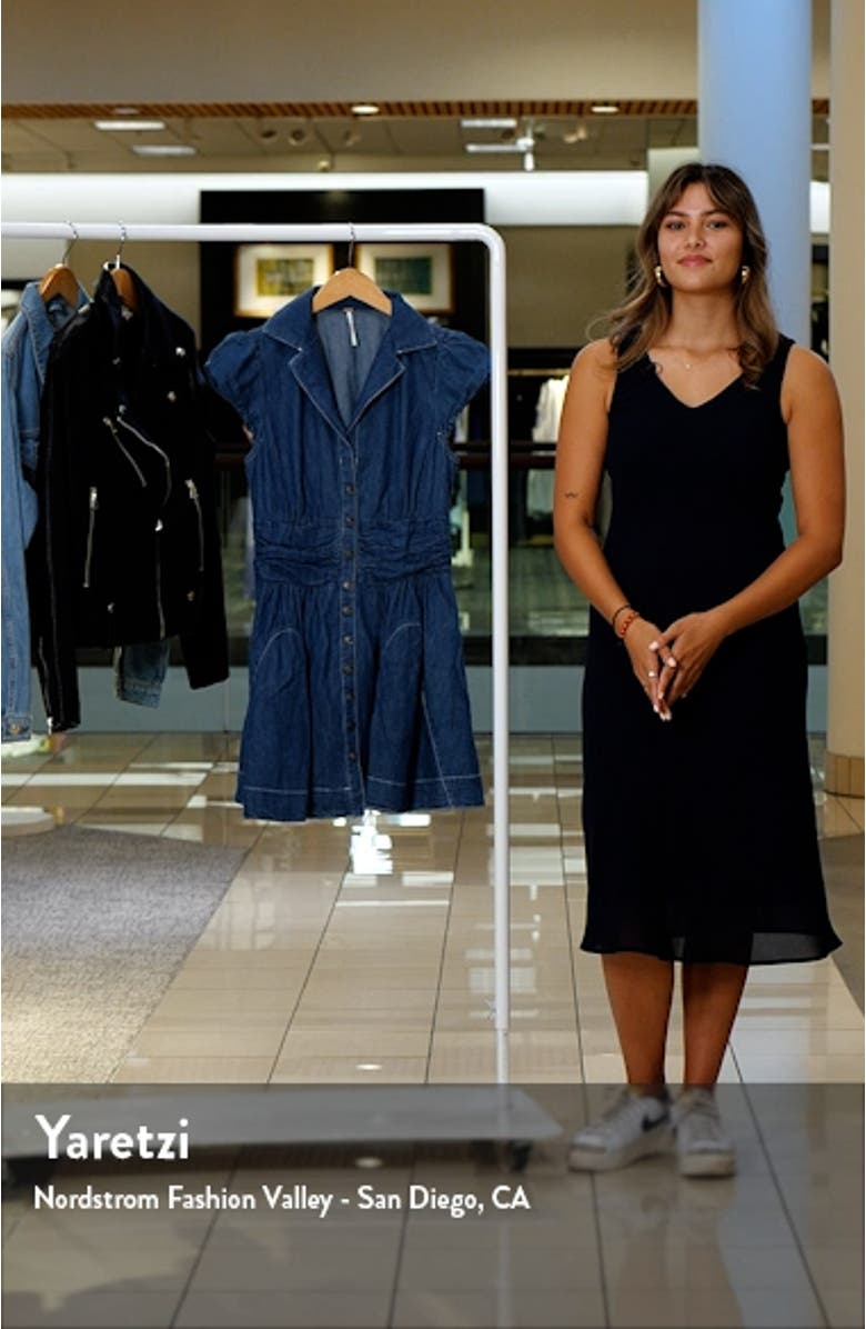 Chester Nonstretch Denim Dress, sales video thumbnail