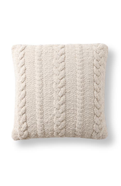 Sunday Citizen Braided Accent Pillow in Sahara Tan  product