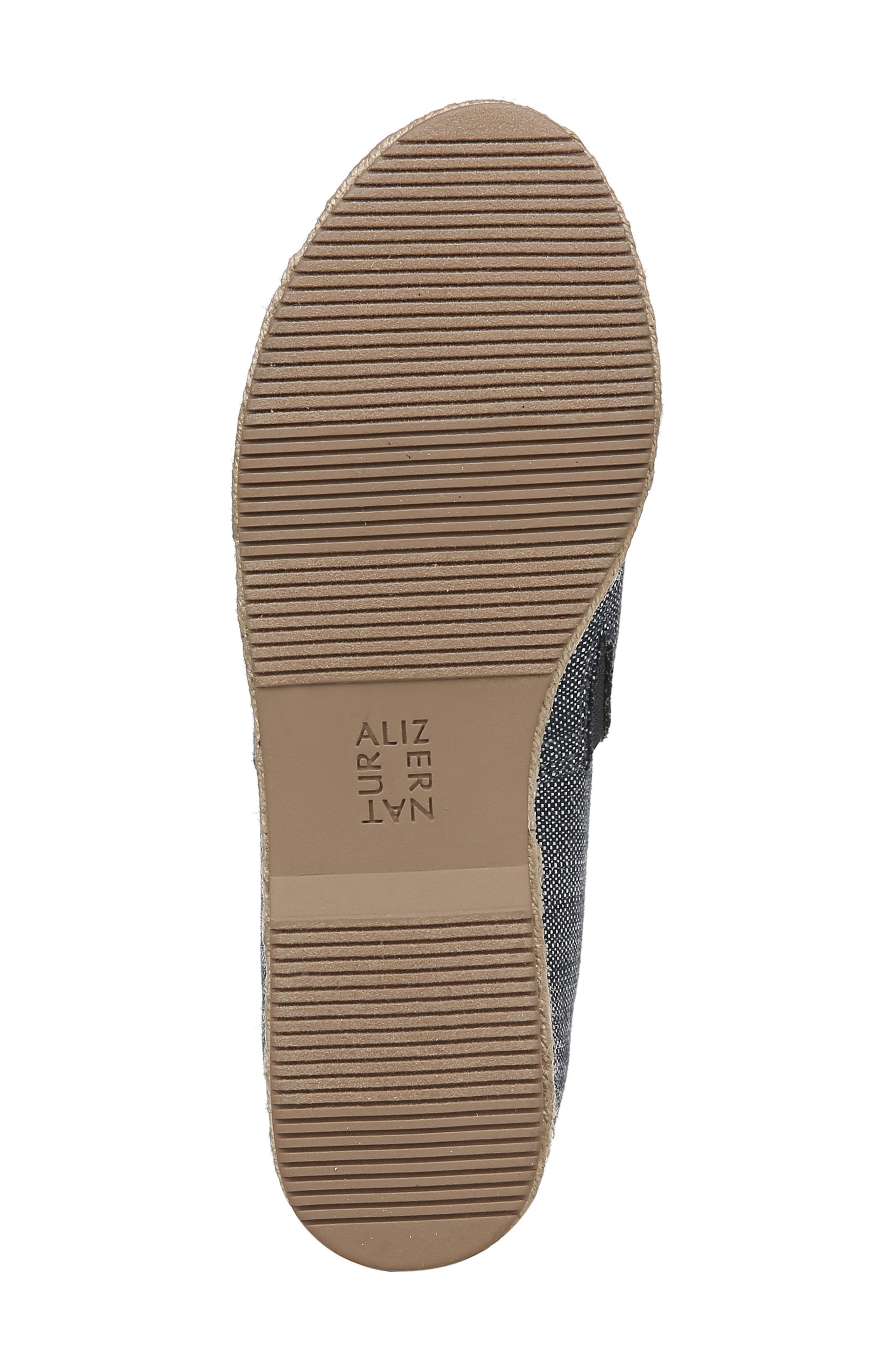 Thea III Espadrille Slip-On, Alternate, color, NAVY LINEN FABRIC