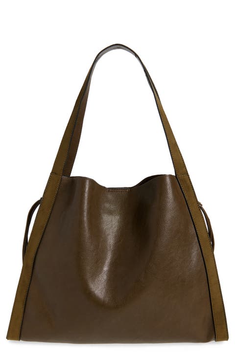 Fallon Faux Leather Shoulder Bag