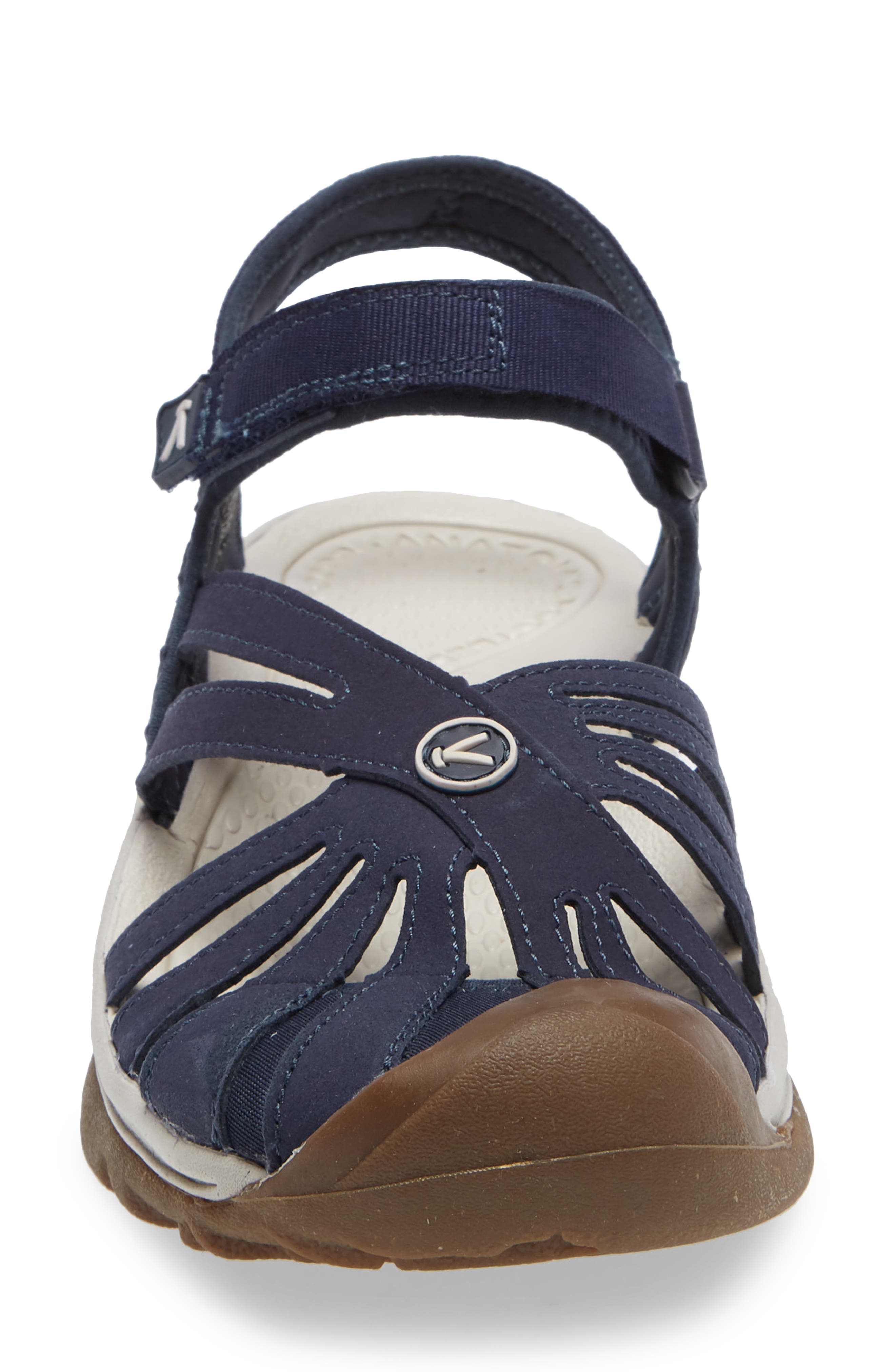 KEEN 'Rose' Sandal, Alternate, color, Navy