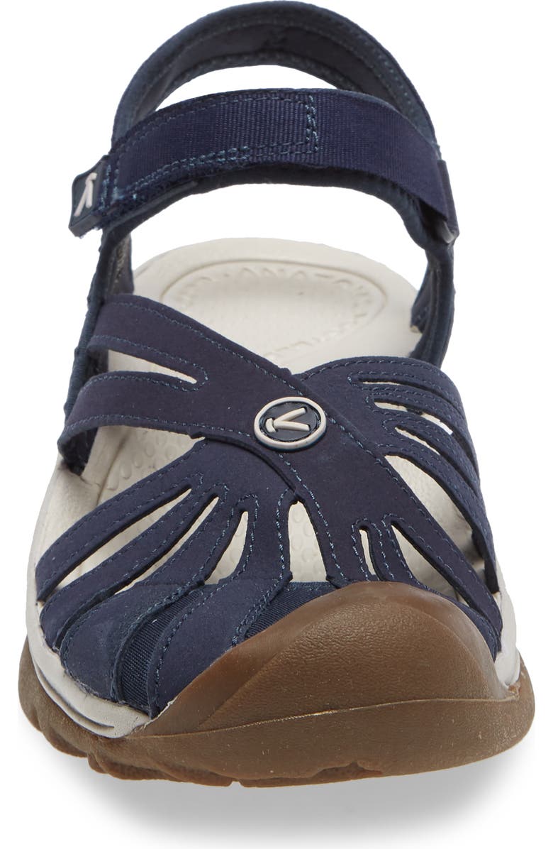 KEEN 'Rose' Sandal, Alternate, color, Navy