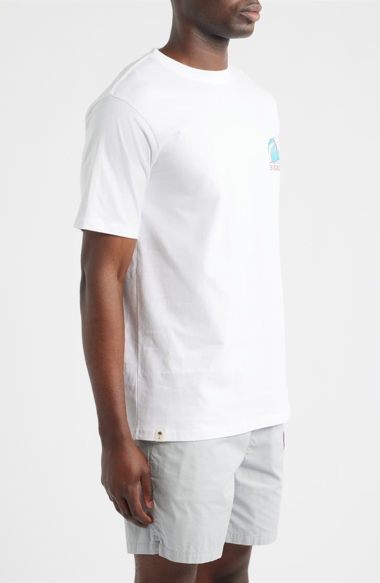 Boardies Romancing the Wave Graphic T-Shirt, Alternate, color, White