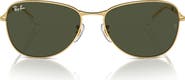 Ray-Ban 59mm Tinted Polarized Pilot Sunglasses