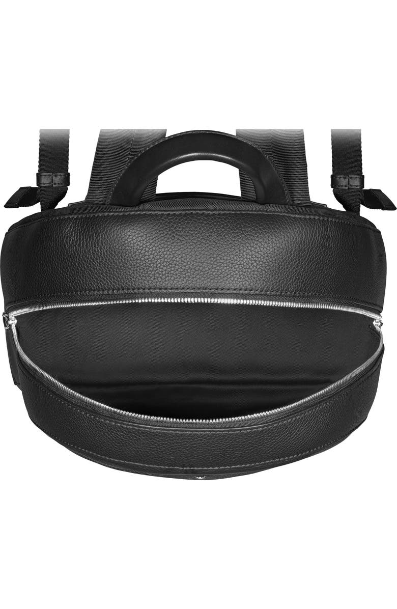 Montblanc Meisterstück Leather Backpack, Alternate, color,