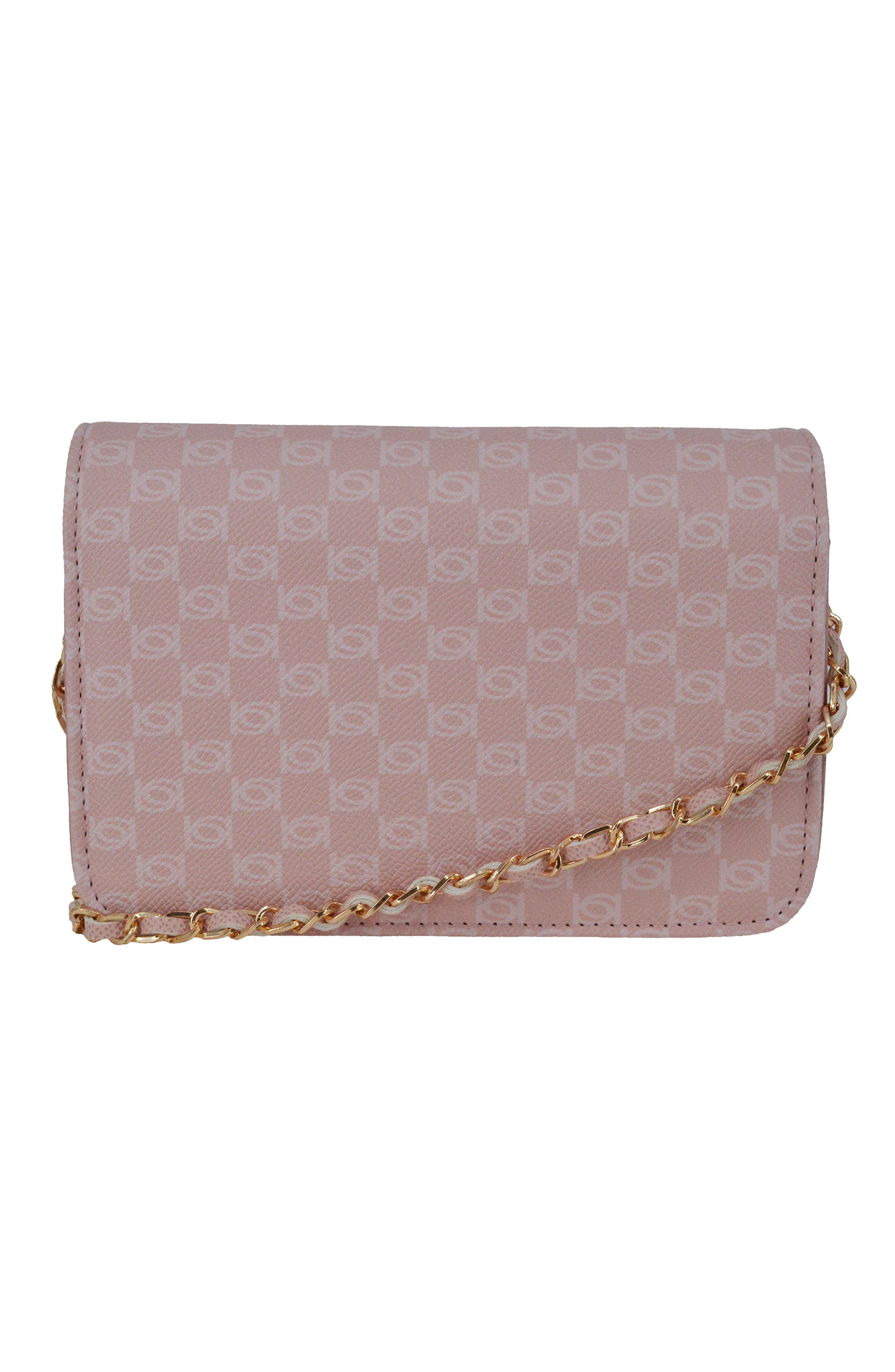 Adela Monogram Crossbody Bag, Alternate, color, POWDER PINK