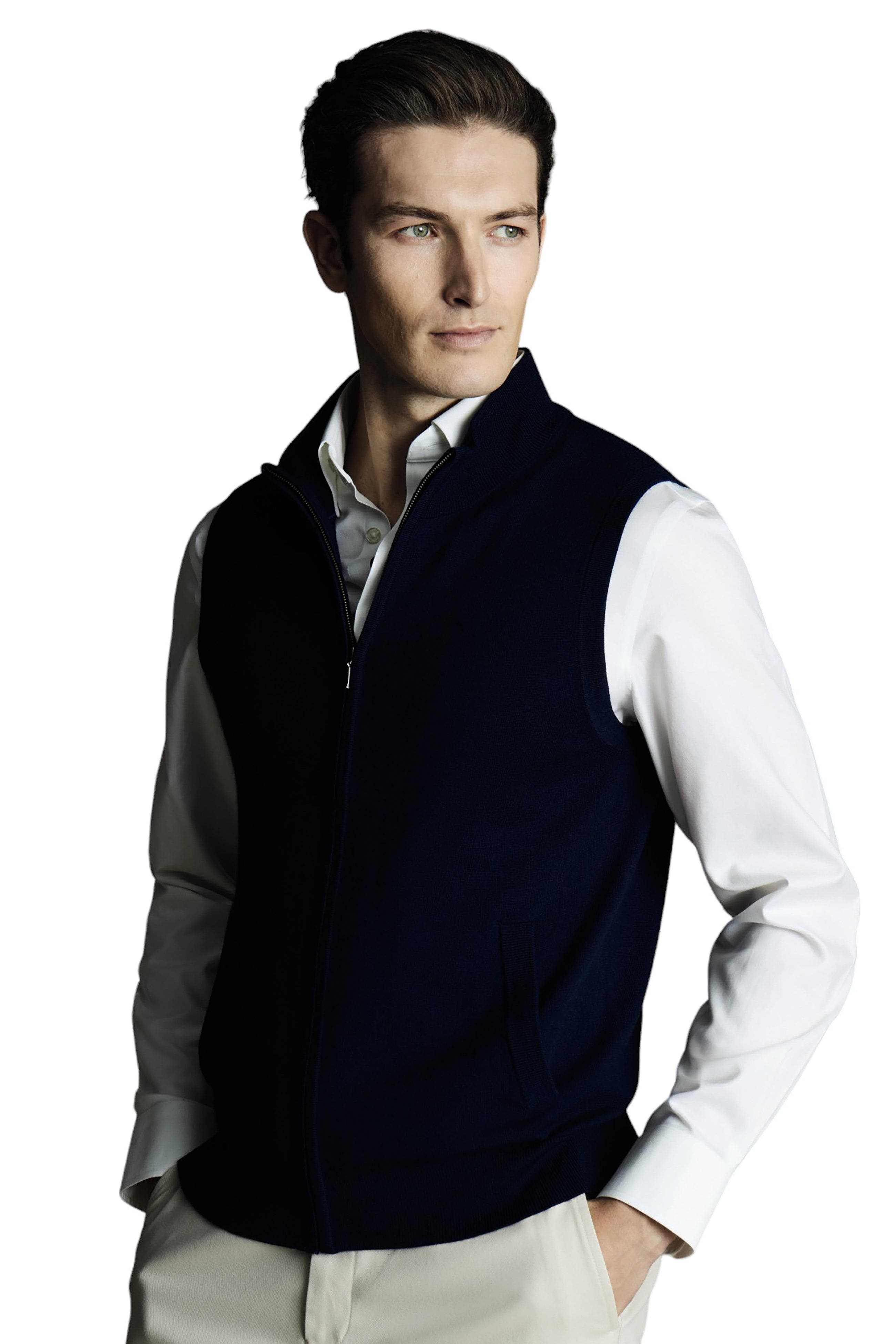 Pure Merino Zip Vest - image 5