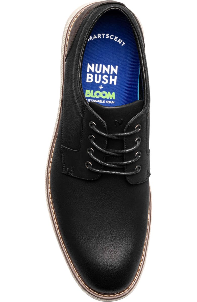 NUNN BUSH Chase Plain Toe Derby, Alternate, color, Blk Multi