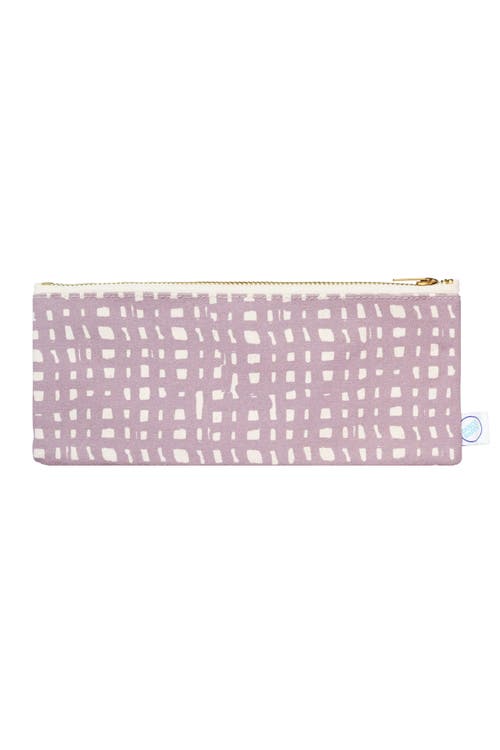 Dance Happy Ivy Pencil Case In Dusty Orchid