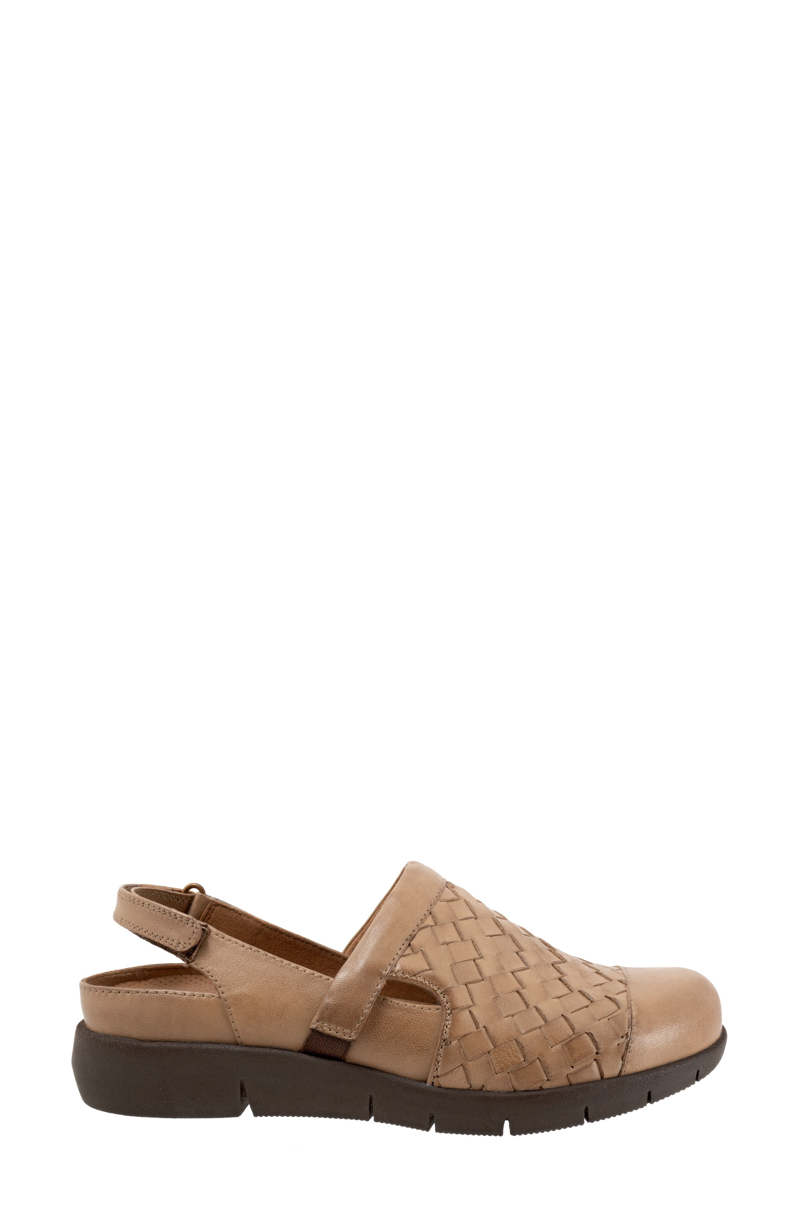 Salina II Woven Clog, Alternate, color, CEMENT