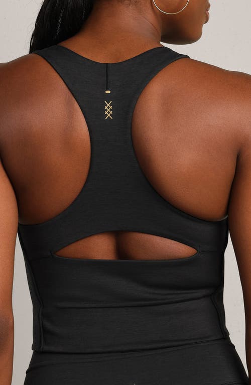 Rhone Revive Longline Bra In Black