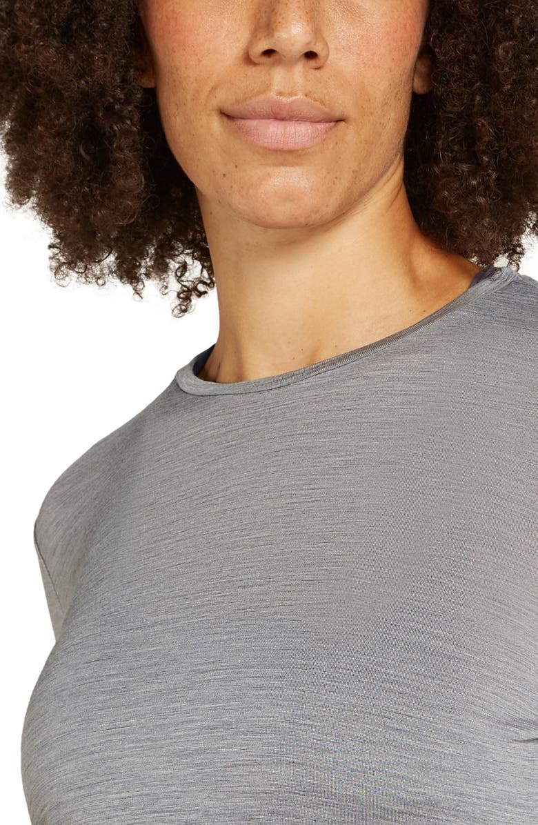 Icebreaker 125 Cool-Lite Long Sleeve T-Shirt, Alternate, color, Metro Heather