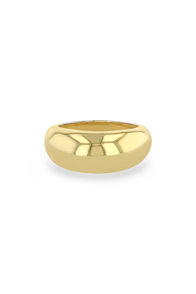 Medium Aura Ring, Main, color, YELLOW GOLD
