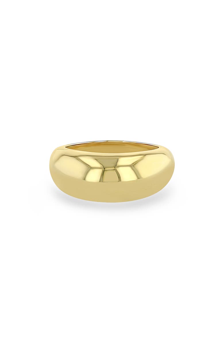 Zoë Chicco Medium Aura Ring, Main, color, Yellow Gold
