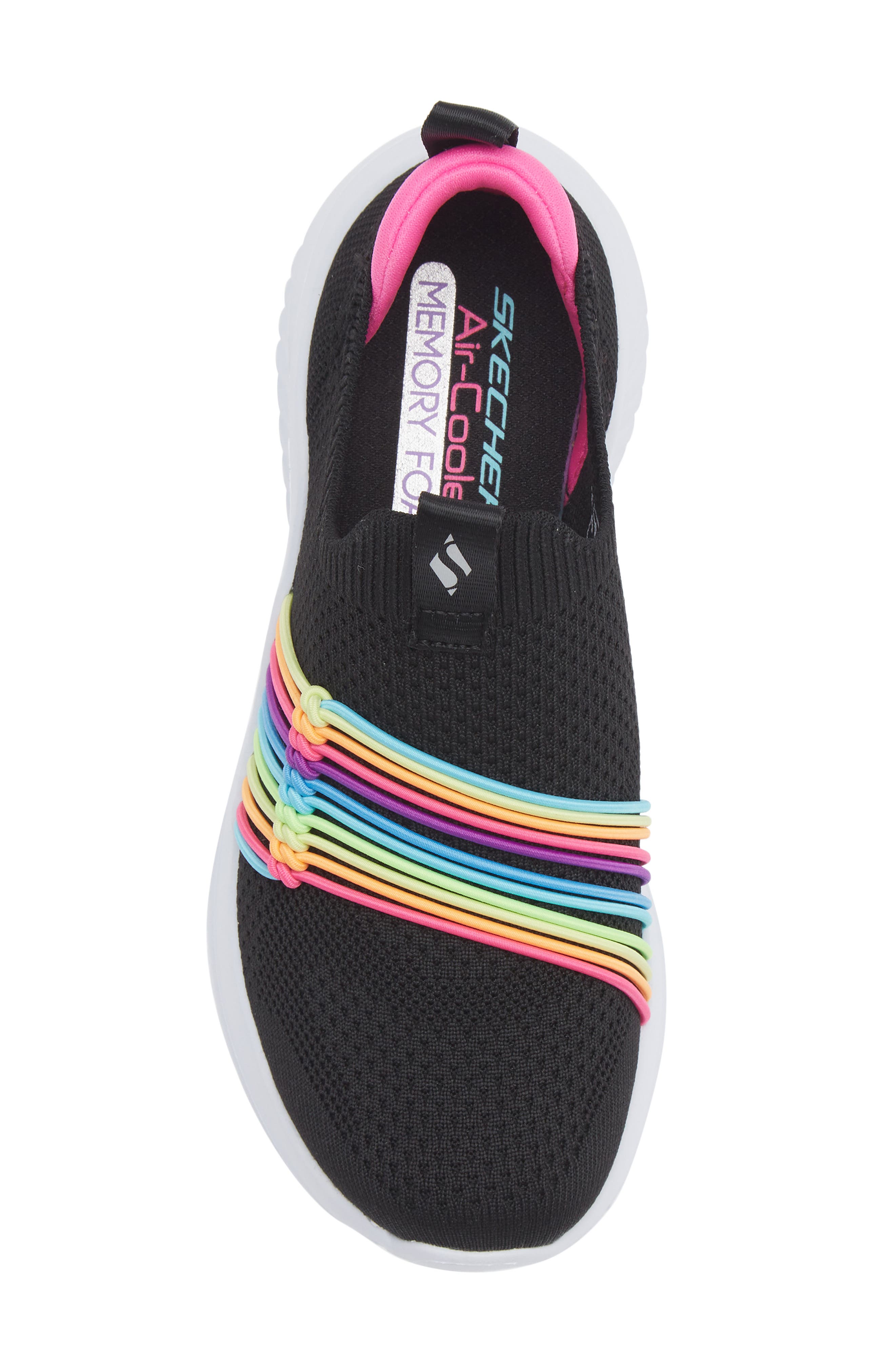SKECHERS Kids' Ultra Flex 3.0 Slip-On Sneaker, Alternate, color, Black Multi