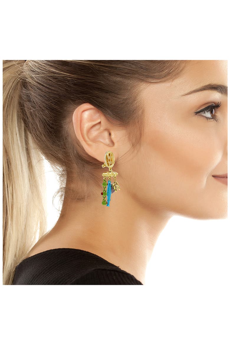 Charcuterie Drop Earrings, Alternate, color, MULTI