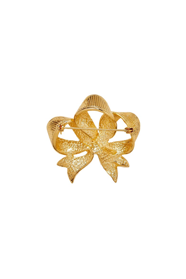 1980s Vintage Bow Brooch, Alternate, color, Bow