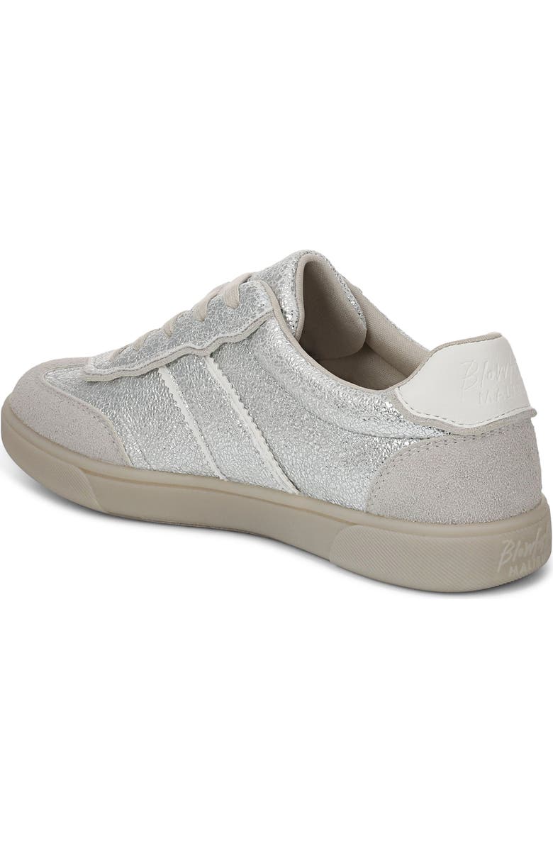 Blowfish Malibu Tastic 2 Sneaker, Alternate, color, Silver Faux Leather/ Suede