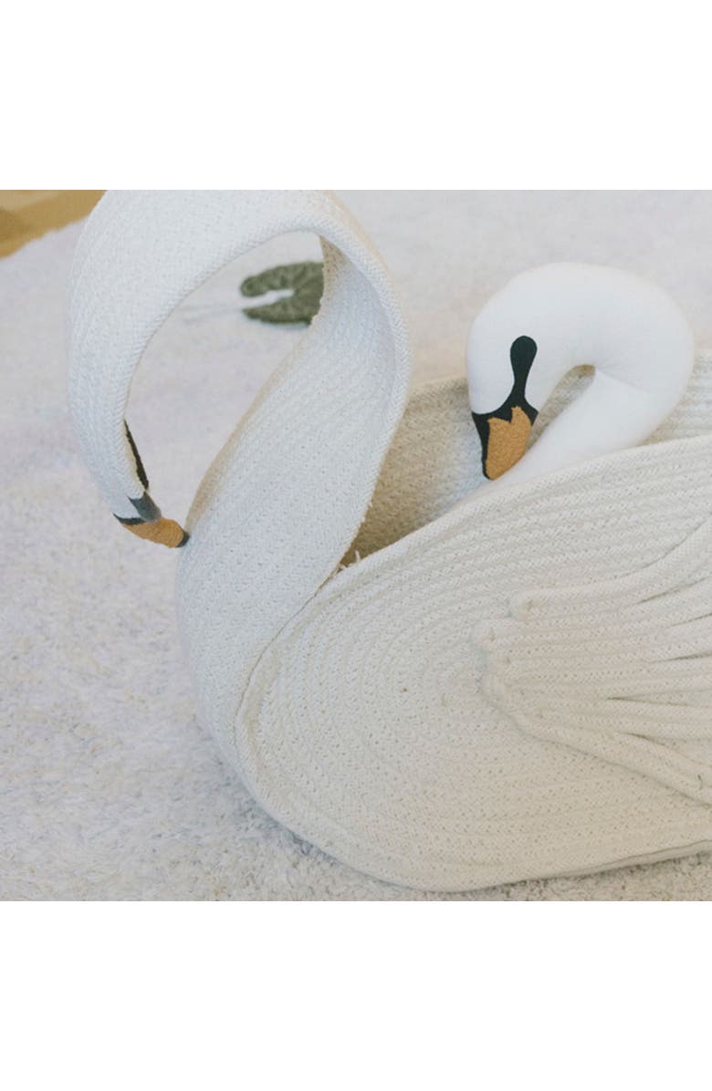 Lorena Canals Basket Swan, Alternate, color, 