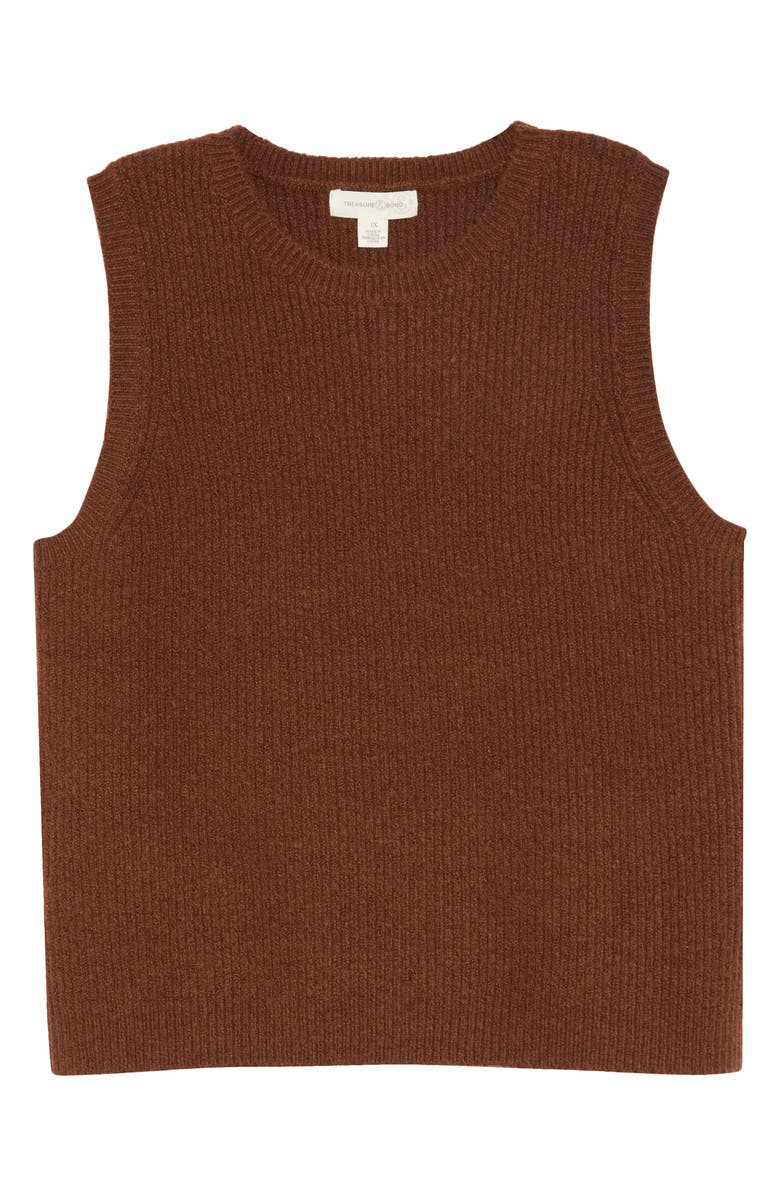 Treasure & Bond Shrunken Sweater Vest, Alternate, color, 
