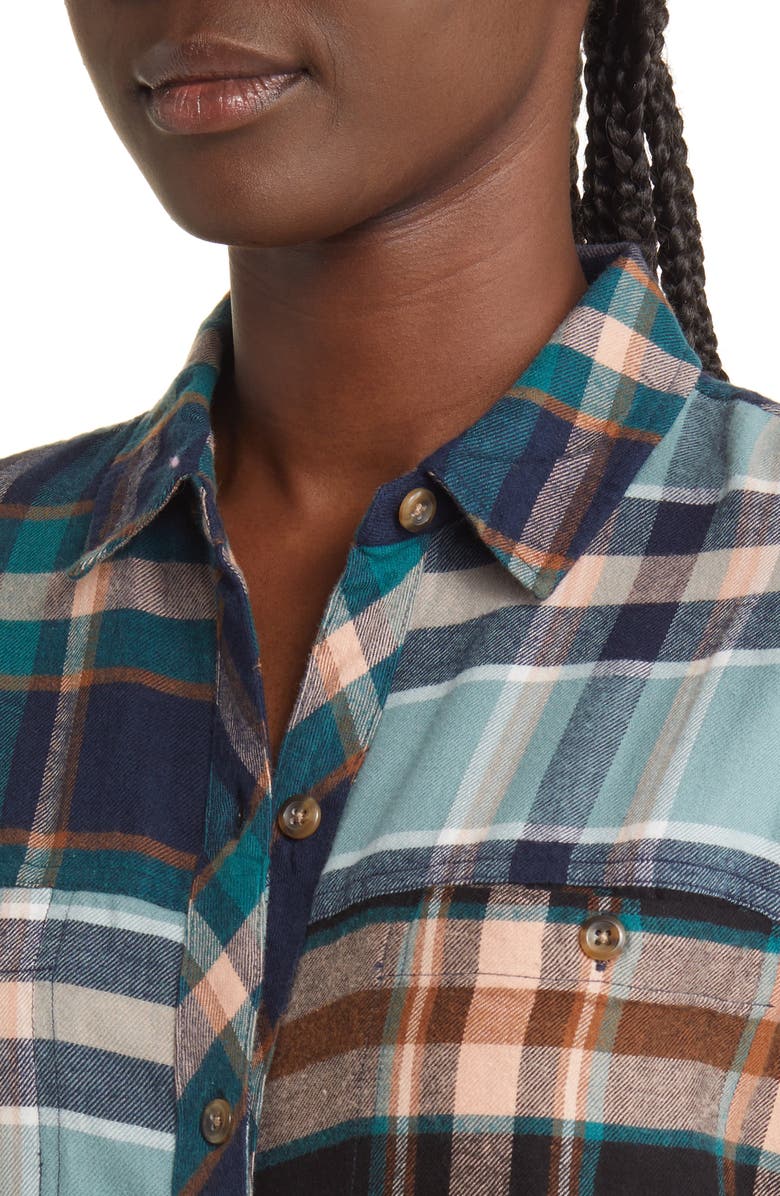 Rails Brando Mixed Plaid Button-Up Shirt, Alternate, color, 