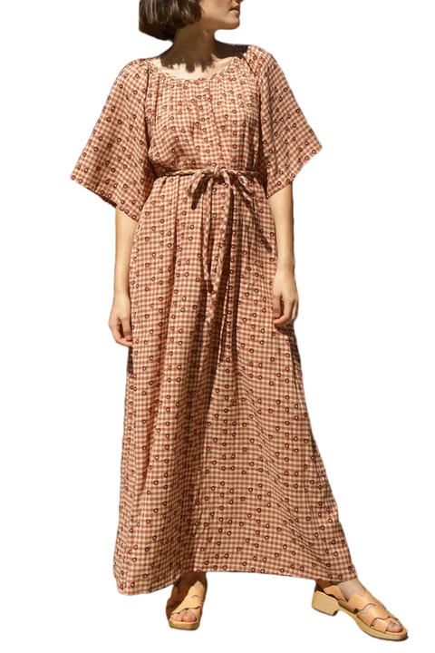 Asha Scoop Neck Maxi Dress